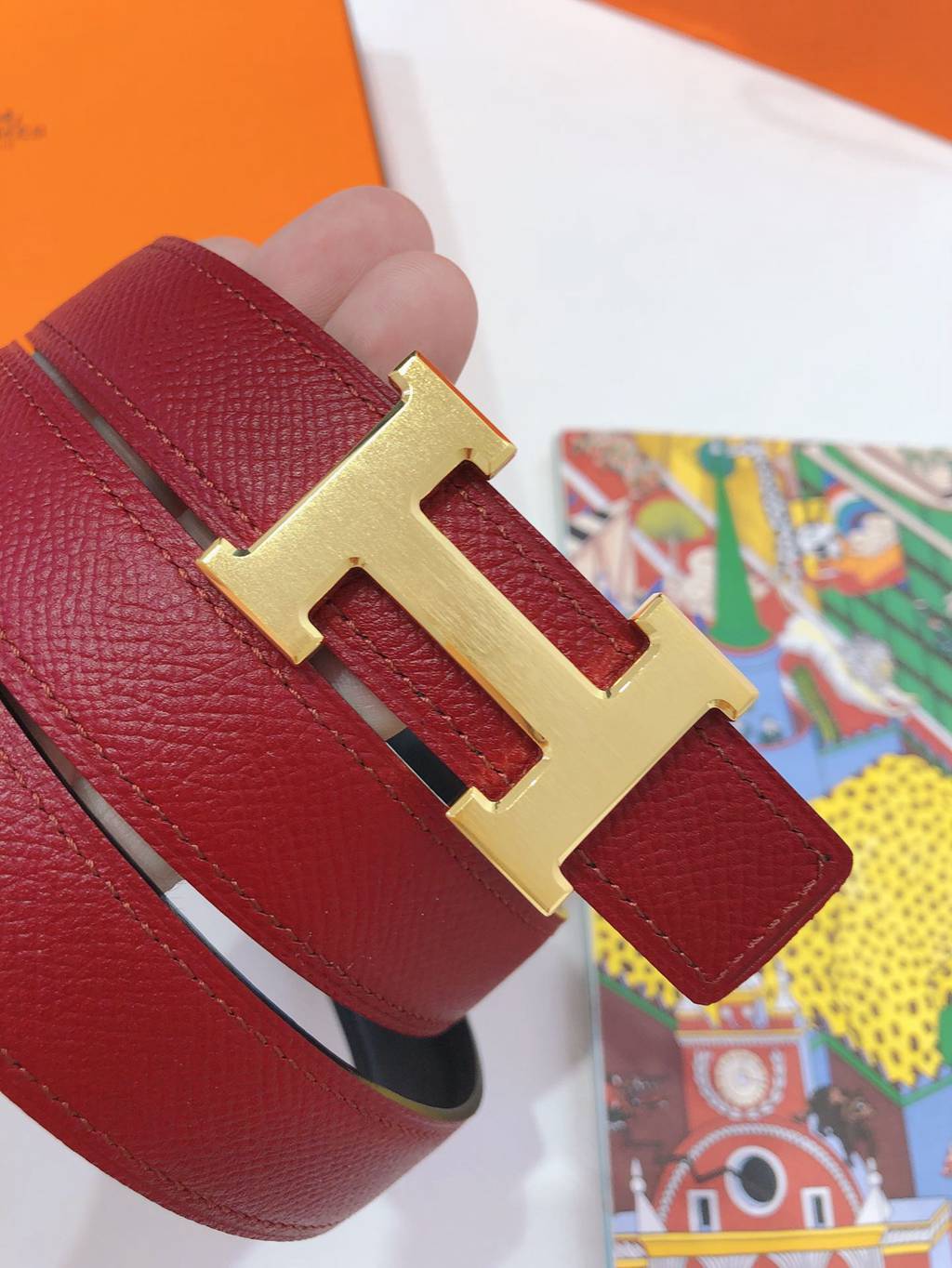 H**mes belts 24mm